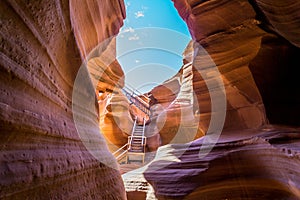 Lower Antelope Canyon, Slot Canyon in American Southwest - Arizona