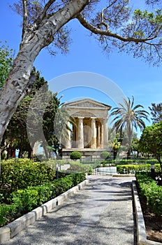 Lower Barracca Gardens in Valletta - Malta