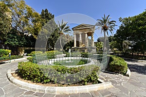 Lower Barrakka Gardens in Malta