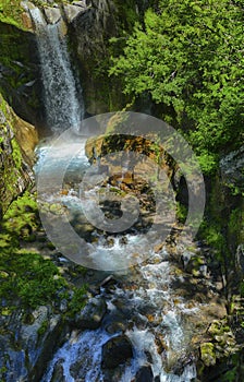 Lower cascades of Christine falls