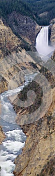 Lower Falls at Grand Canyon of Yellowstone,