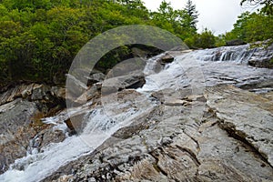 Lower Falls at Graveyard Fields, Blue Ridge Parkway, NC