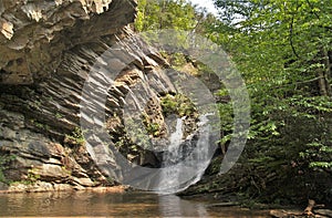 Lower Falls at Hanging Rock State Park