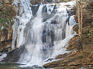 Lower Falls at Hanging Rock State Park