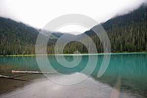 Lower Joffre Lake in Joffre Lakes Provincial Park, Canada.