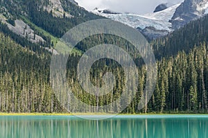 Lower Joffre Lake with Matier Glacier