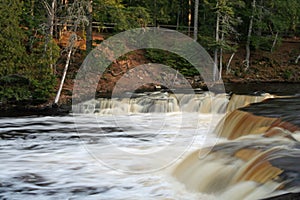 Lower level Tahquamenon falls