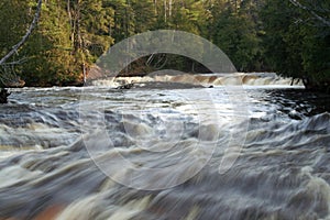 Lower level Tahquamenon falls