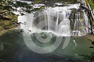 Lower Lewis River Falls View photo