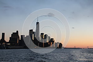 Lower Manhattan Dusk