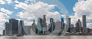 Lower Manhattan skyline