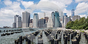 Lower Manhattan Skyline, New York City, USA