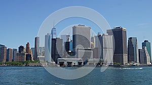 Lower Manhattan Skyline in New York City