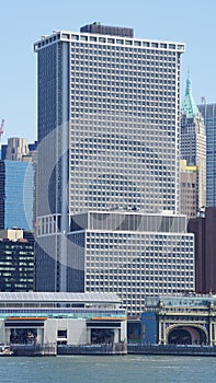 Lower Manhattan Skyline in New York City