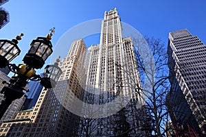 Lower Manhattan skyscrapers