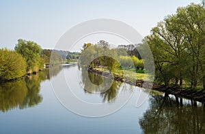 Lower Oder Valley National Park in Brandenburg, Germany