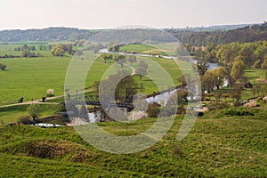 Lower Oder Valley National Park in Brandenburg, Germany