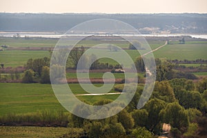 Lower Oder Valley National Park in Brandenburg, Germany
