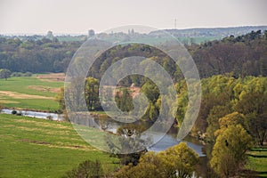 Lower Oder Valley National Park in Brandenburg, Germany