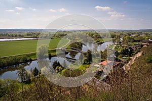 Lower Oder Valley National Park in Brandenburg, Germany