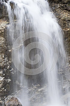 The Lower Reid Falls in Skagway, Alaska