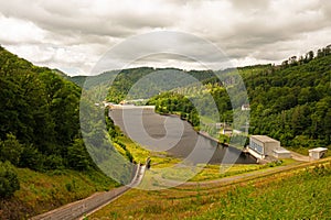 lower river Oder reservoir in Bad Lauterberg
