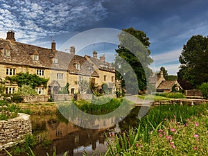 Lower slaughter village