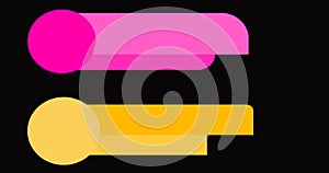 Lower third pack. Designed cool lower third-pack in different colors.