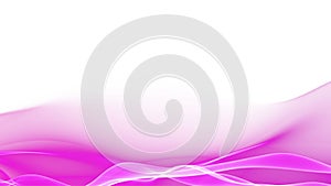 Lower thirds abstract flowing fuchsia background, blurred wave motion effect