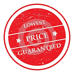 Lowest price guaranteed stamp