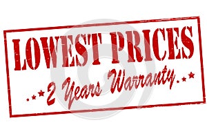 Lowest prices