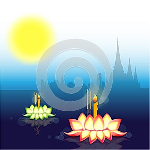 Loy krathong photo