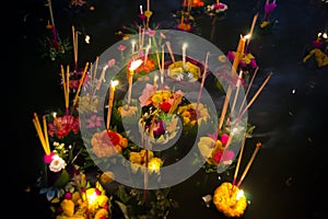 Loy Krathong Boats photo