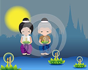 Loy Krathong festival