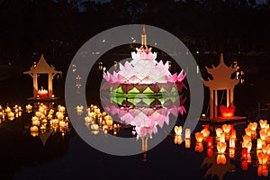 Loy Kratong Festival at Sukhothai Historical Park