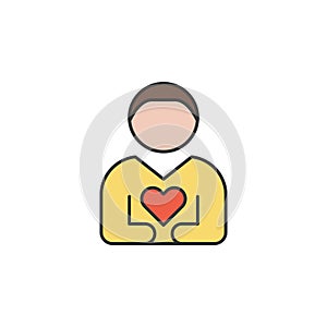 loyality friendship outline icon. Elements of friendship line icon. Signs, symbols and vectors can be used for web, logo, mobile