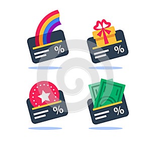 Loyalty program, cash back, gift card, earn points