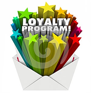 Loyalty Program Envelope Invitation Marketing Advertising Mailer