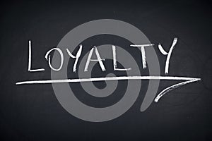 Loyalty Word on Blackboard