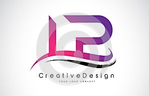 LP L P Letter Logo Design. Creative Icon Modern Letters Vector L