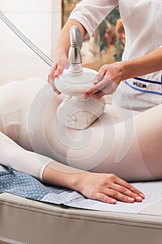 LPG, and body contouring treatment in clinic