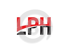 LPH Letter Initial Logo Design