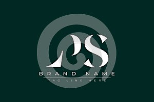 LPS abstract letter logo design