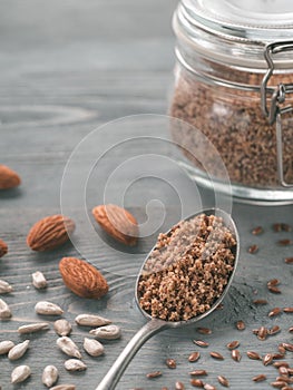 LSA mix, Linseed, Sunflower seeds, Almonds
