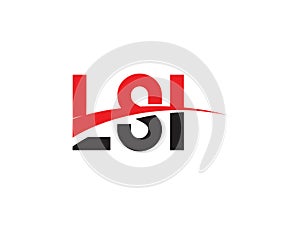 LSI Letter Initial Logo Design photo