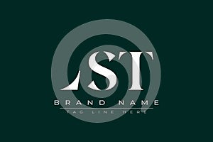 LST abstract letter logo design