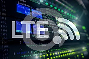 LTE, 5g wireless internet technology concept