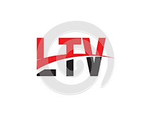 LTV Letter Initial Logo Design