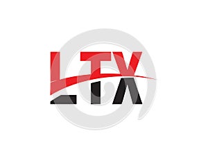 LTX Letter Initial Logo Design