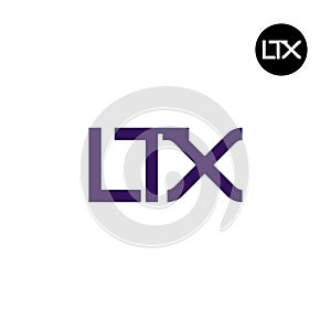 LTX Logo Letter Monogram Design